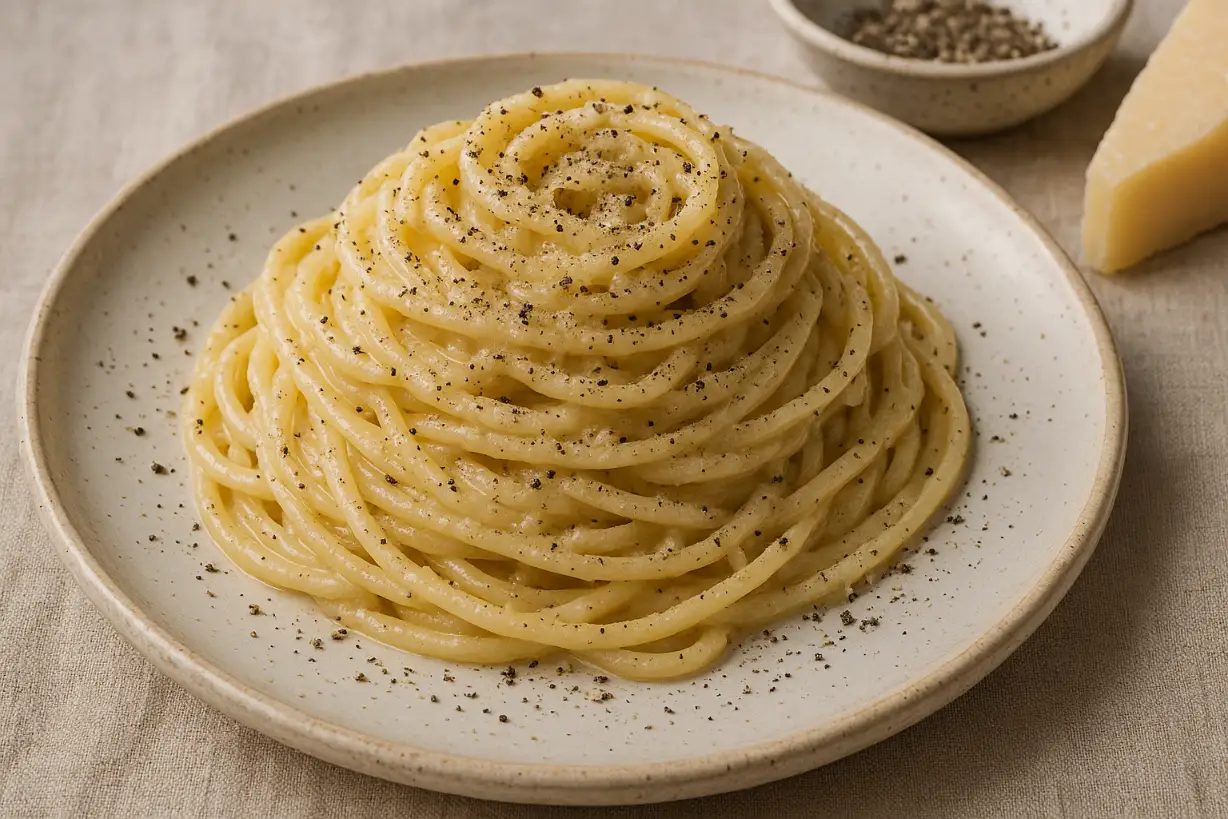 Cacio e Pepe  maja versioon