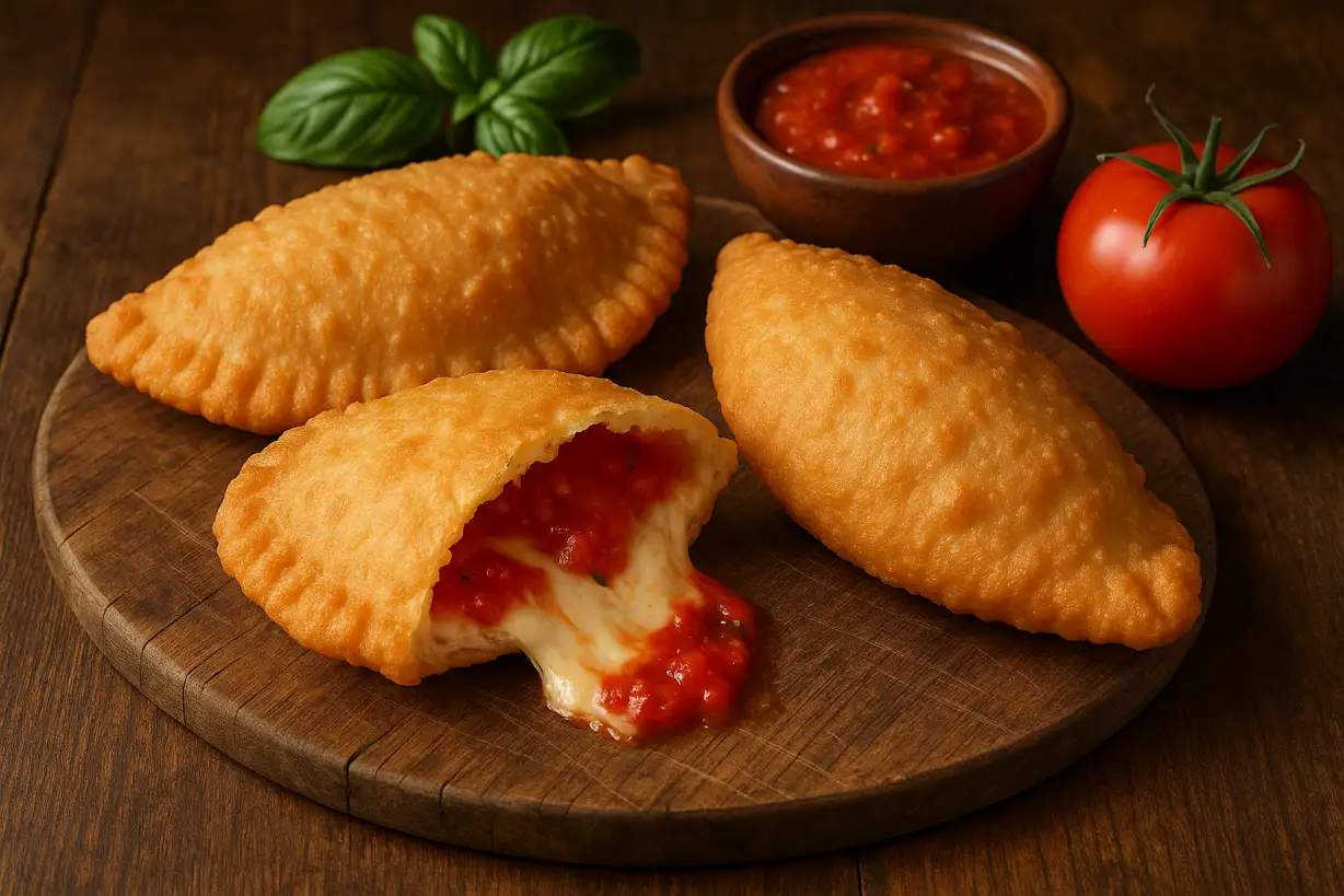 Panzerotti Pugliesi  mozzarella e pomodoro