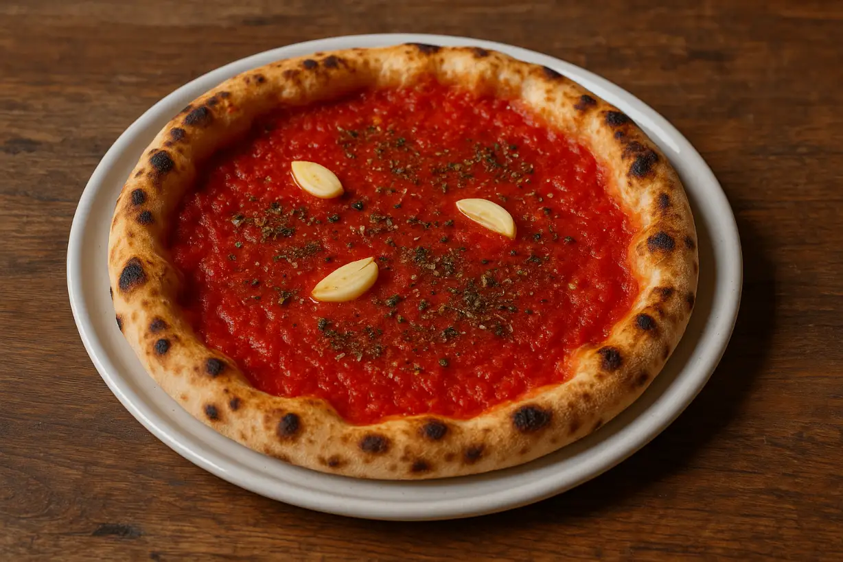 Pizza Marinara  algupärane Napoli lihtsus